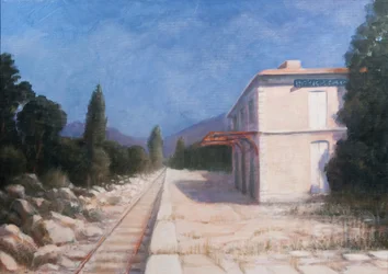 Bahnhof, Châteauneuf, 2012